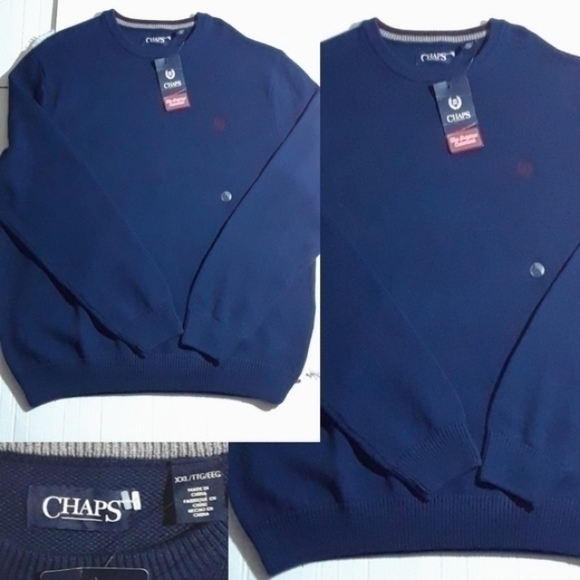 CHAPS The Original Crewneck Sweater - Picture 1 of 5